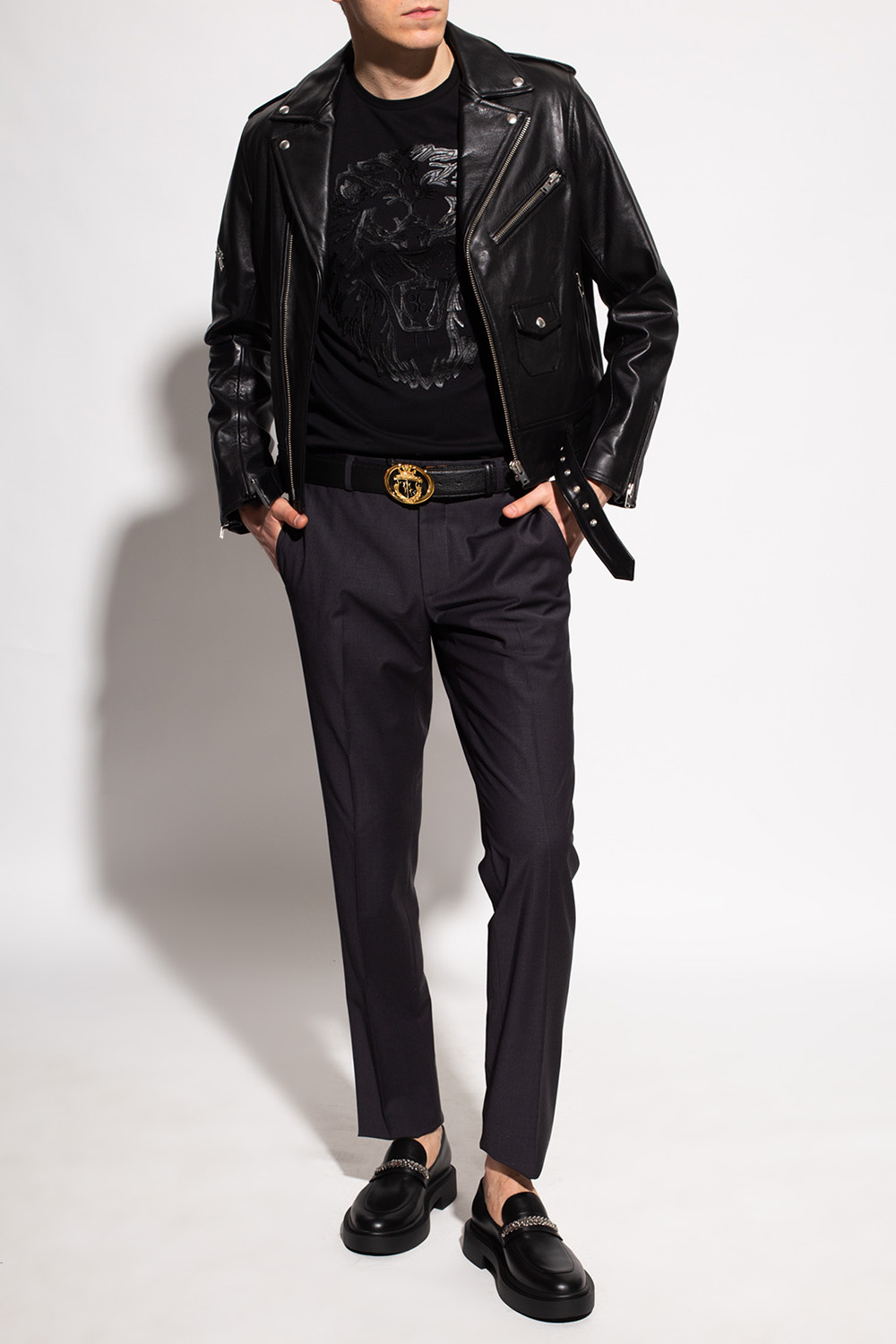 Iro mens hot sale leather jacket